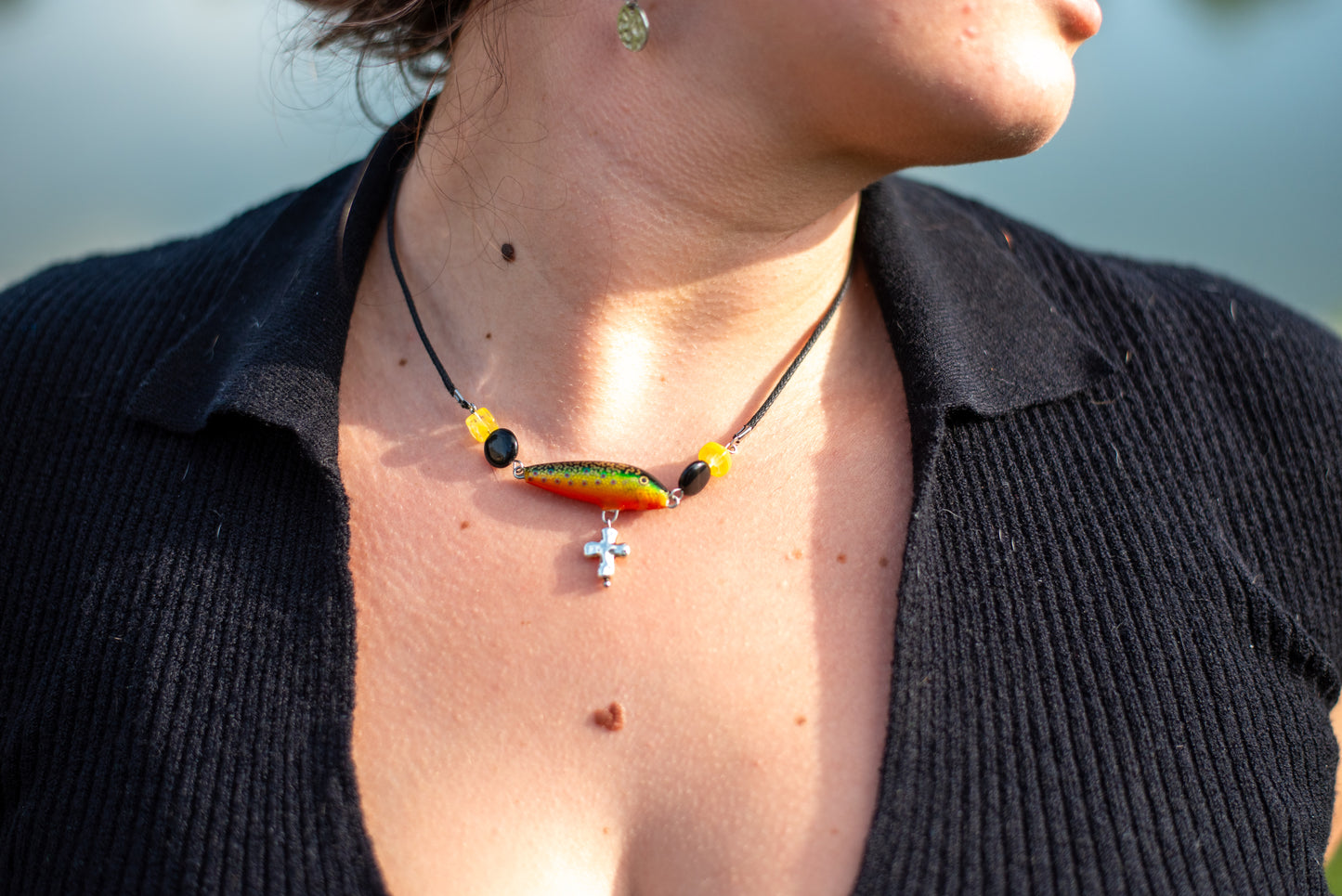 Hooked on Faith Lure Necklace
