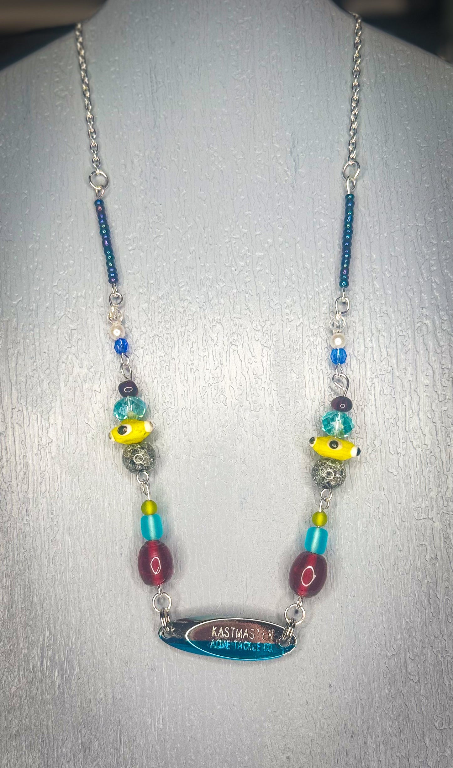 Spoon Lure Charm Necklace