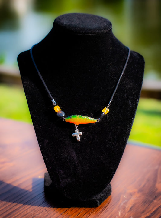 Hooked on Faith Lure Necklace